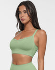 Comfort Lace Bra - Green