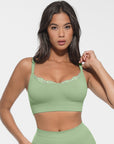 Comfort Lace Bra - Green