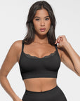 Comfort Lace Bra - Black