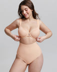 SoftHalo Wireless Bra - Nude