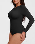 Essentials Classic Long Sleeve Bodysuit - Black