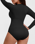 Essentials Classic Long Sleeve Bodysuit - Black