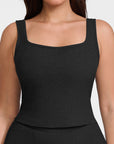 True Comfort Luxe Lounge Top - Black