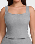 True Comfort Luxe Lounge Top - Grey