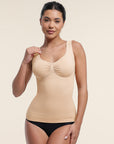 Sculpting Cami Shirt - Nude