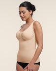 Sculpting Cami Shirt - Nude