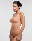 SculptCurve Thong Bodysuit - Nude