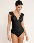 LunaSculpt Shaping Swimsuit - Black