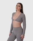 Align Soft Long Sleeve Top - Grey