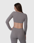 Align Soft Long Sleeve Top - Grey