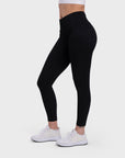 Arise Ribbed Sculpt Leggings - Black