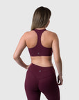 Core Sports Bra - Burgundy