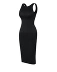 Dream Sculpt Midi Dress - Black