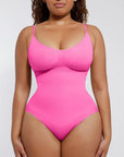 Ultimate Sculpt Thong Bodysuit - Pink