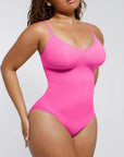 Ultimate Sculpt Thong Bodysuit - Pink