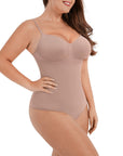 Ultimate Sculpt Thong Bodysuit - Nude