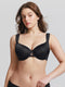 SoftHalo Wireless Bra - Black
