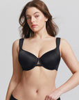 SoftHalo Wireless Bra - Black