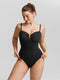 Silhouette One-Piece Swimsuit - Black