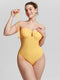 Silhouette One-Piece Swimsuit - Yellow