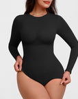 Essentials Classic Long Sleeve Bodysuit - Black
