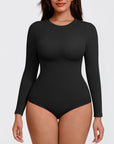 Essentials Classic Long Sleeve Bodysuit - Black