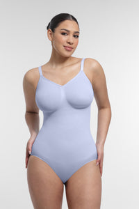 SculptEase Shaping Bodysuit - Light Blue