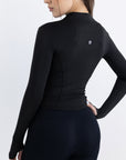 Evolve Contour Long Sleeve Jacket - Black