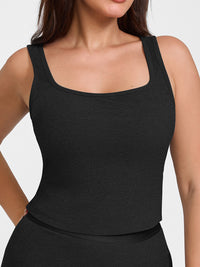True Comfort Luxe Lounge Top - Black