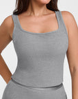 True Comfort Luxe Lounge Top - Grey