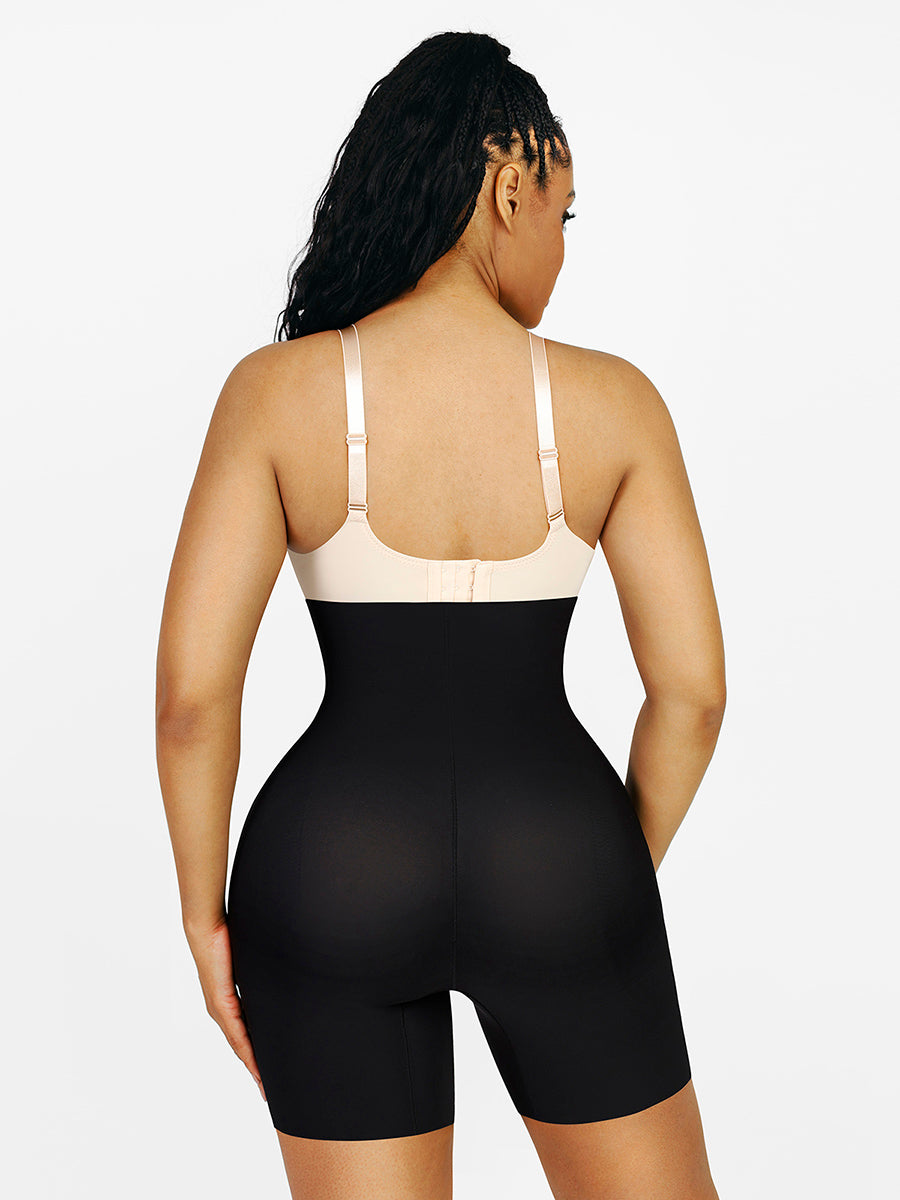 Shaping Shorts with Hip Pads - Black