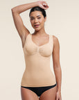 Sculpting Cami Shirt - Nude