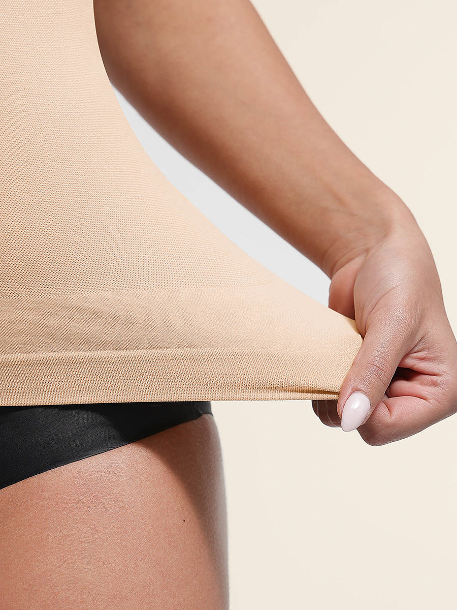 Sculpting Cami Shirt - Nude