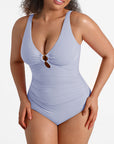 Soleil Sculpt Swimsuit - Blue