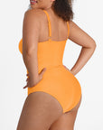 Soleil Sculpt Swimsuit - Orange