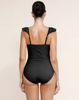 LunaSculpt Shaping Swimsuit - Black