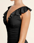 LunaSculpt Shaping Swimsuit - Black