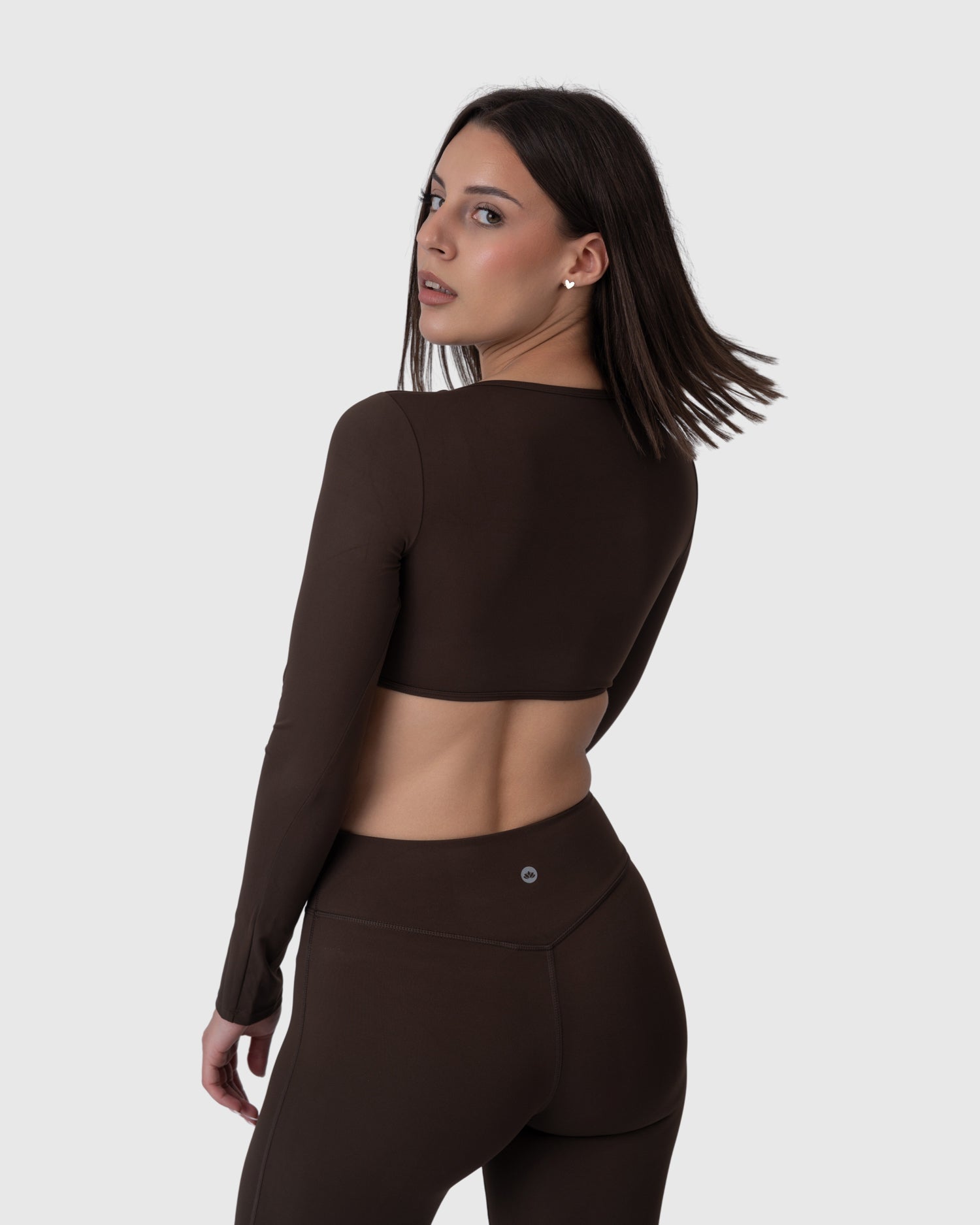 Align Soft Long Sleeve Top - Espresso
