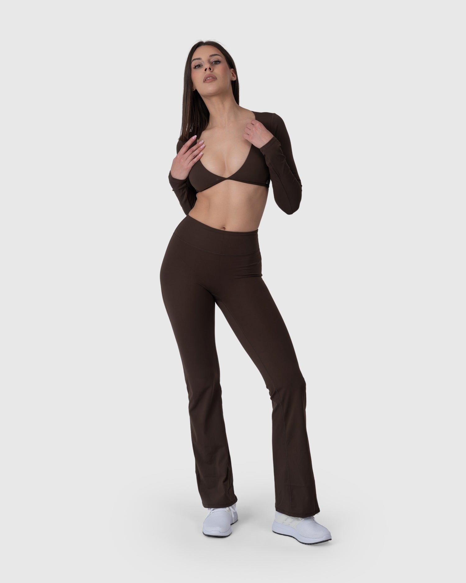 Align Soft Long Sleeve Top - Espresso