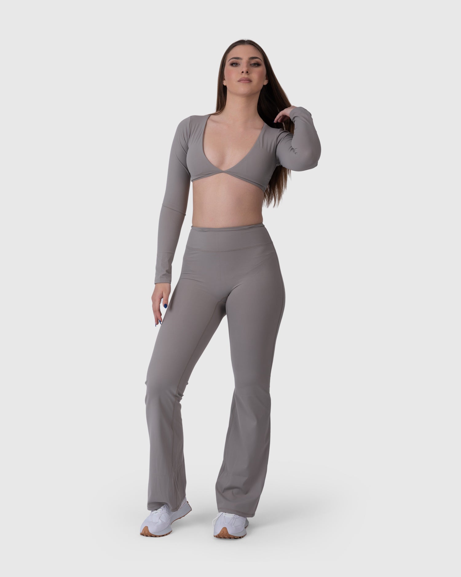 Align Soft Long Sleeve Top - Grey