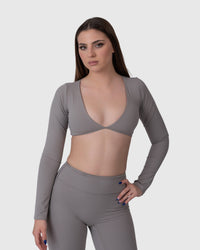 Align Soft Long Sleeve Top - Grey