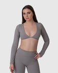 Align Soft Long Sleeve Top - Grey