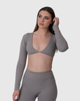 Align Soft Long Sleeve Top - Grey