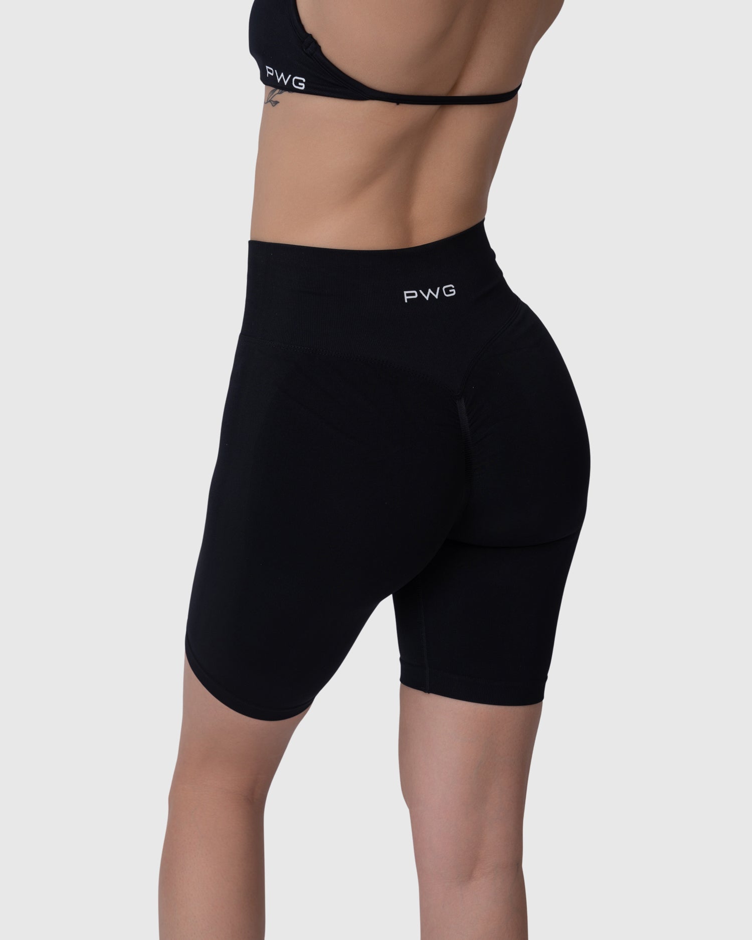 Velocity Sculpt Biker Shorts – Black