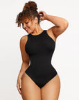 Dream Sculpt Halter Neck Bodysuit - Black