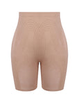 High Waist Shaping Shorts - Nude