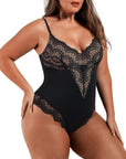 Mariella Lace Shaping Bodysuit - Black