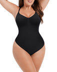 Ultimate Sculpt Thong Bodysuit - Black