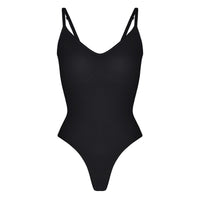 Ultimate Sculpt Thong Bodysuit - Black
